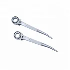 Single head scaffold cheap ratchet wrench &Double End Ratchet Wrench spanner set/Spanner 19mm x 21 mm
