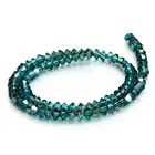 100pcs 4x6mm Abacus Bead Crystal spacer Beads For DIY bracelet necklace Jewelry Making