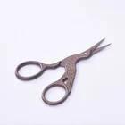 Vintage Stork Shape Stainless Steel sewing scissors for Embroidery, Sewing, Craft