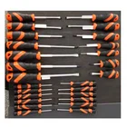 Promotional Precision Screwdriver Plastic Rubber Handle Straight Manual Torque Phillips Screw Driver