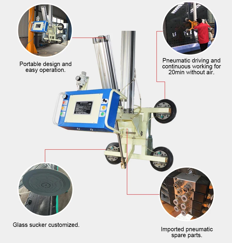 Manipulator Pneumatic Transport Insulating Glass Lifter Machine Production Line