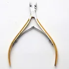 Nail Cutter Best Quality Stainless Steel Nail Clipper Trimmers Rainbow Titanium Cuticle Nipper Cutter