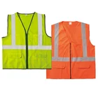 Hot Selling 4 pockets reflective vest with ANSI107 standard safety clothes supplier