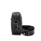 Custom PU Genuine Leather Unique Minimalist Messenger Crossbody Bag for Men