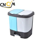 Plastic Dustbin Garbage Classification Square Household Trash Can