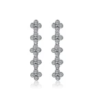 Hoop Earrings For Earrings Womens Earrings Fashion Shiny Rhinestone Stainless Steel Big Hoop Earrings Women For Gift