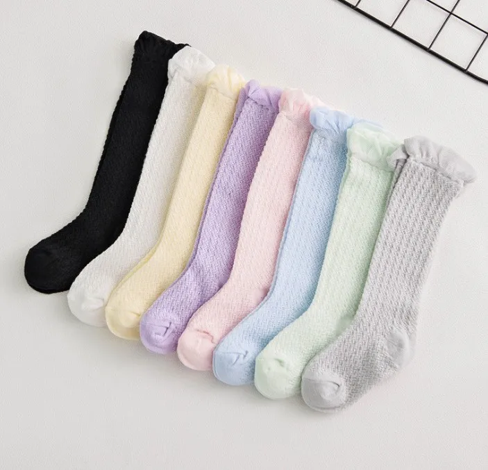 high socks for baby girl