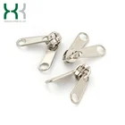 Zipper Sliders And Zippers #10 Garment Zipper Accessories Double Long Non Lock Metal Puller Slider
