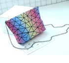 Bag Shoulder Bag Best Prices OEM Design Geometric Figure Crack Small Square Shoulder Bag