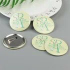 Custom Cheap Clear Tin Button Badges Buttons Pins Badges
