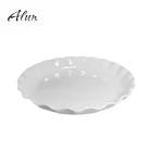 round Custom print christmas plate Arabic bamboo melamine Plate