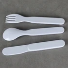 Wings Set 100% Custom Kids Super Wings Plastic Spoon And Fork Melamine Cutlery Set Picnic Travel Baby