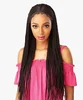 Synthetic fulani cornrow braid lace front wigs higher temperature resistant fiber wig