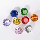 Wedding Gifts Paperweight Glass Home Decor Ornaments Wedding Party Gifts Bulk 8 Colors Crystal Glass Diamond Paperweight