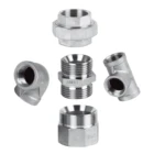 Female Female Female Fitting 1/4" -4"inch Stainless Steel Tee Thread Pipe Fitting Female Equal Tee