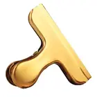 gold color bill holder memo hold Binder Clip