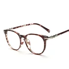 Round Shape Plastic Clear Eyeglasses Glasses Usage Affordable optical frame
