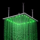 Rainfall Light Rainfall 20inch Ceiling Mounted New Style Led Light Shower Head With Arms