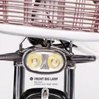 Electric Price Electric Bike 20 "white Men And Women General Electric Bike With A Basket To Hold Items