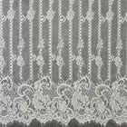 Nylon Lace Ivory Nylon 3M Chantilly France Eyelash Lace Fabric For Bridal Wedding