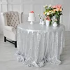 Factory price newest 132 round sequin table linen inch tablecloth 120inch gold cloth Direct Prices