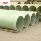Factory direct wholesale custom frp grp reinforced plastic mortar pipe plastic frp pipe frp pipes