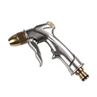 Variable Spray Patterns Brass Water Gun Garden Good Quality Garden Small Adjustable Brass Nozzle Water Spray Gun