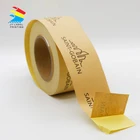 Adhesive Kraft Paper Label Rollstock Film Roll Sticker Printing