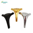 Round tube metal European furniture modern sofa leg foshan factory metal meterial leg