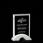 Award Plaque Design Glass Plaque Wholesale Custom Design Blank Crystal Glass Award Trophy Plaque For Business Gift