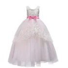 Girl Pengpeng Skirt New Princess Skirt Flower Girl Evening Dress Piano Performance Wedding Dress 1381