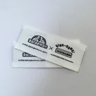 Factory Customized Self Adhesive Woven adhesive fabric labels