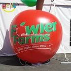 Giant Outdoor Decoration Advertising Customized Red Inflatable Apple Model