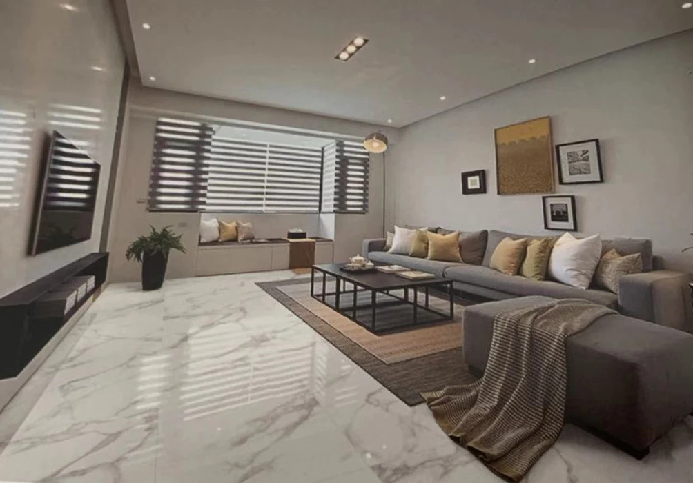 Cheap Price White Designs Full Polished Chinese Ceramic Floor Tiles