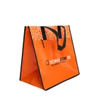 Wholesale Custom Printed Eco Friendly Recycle Reusable PP Laminated Non Woven Tote Shopping Bags