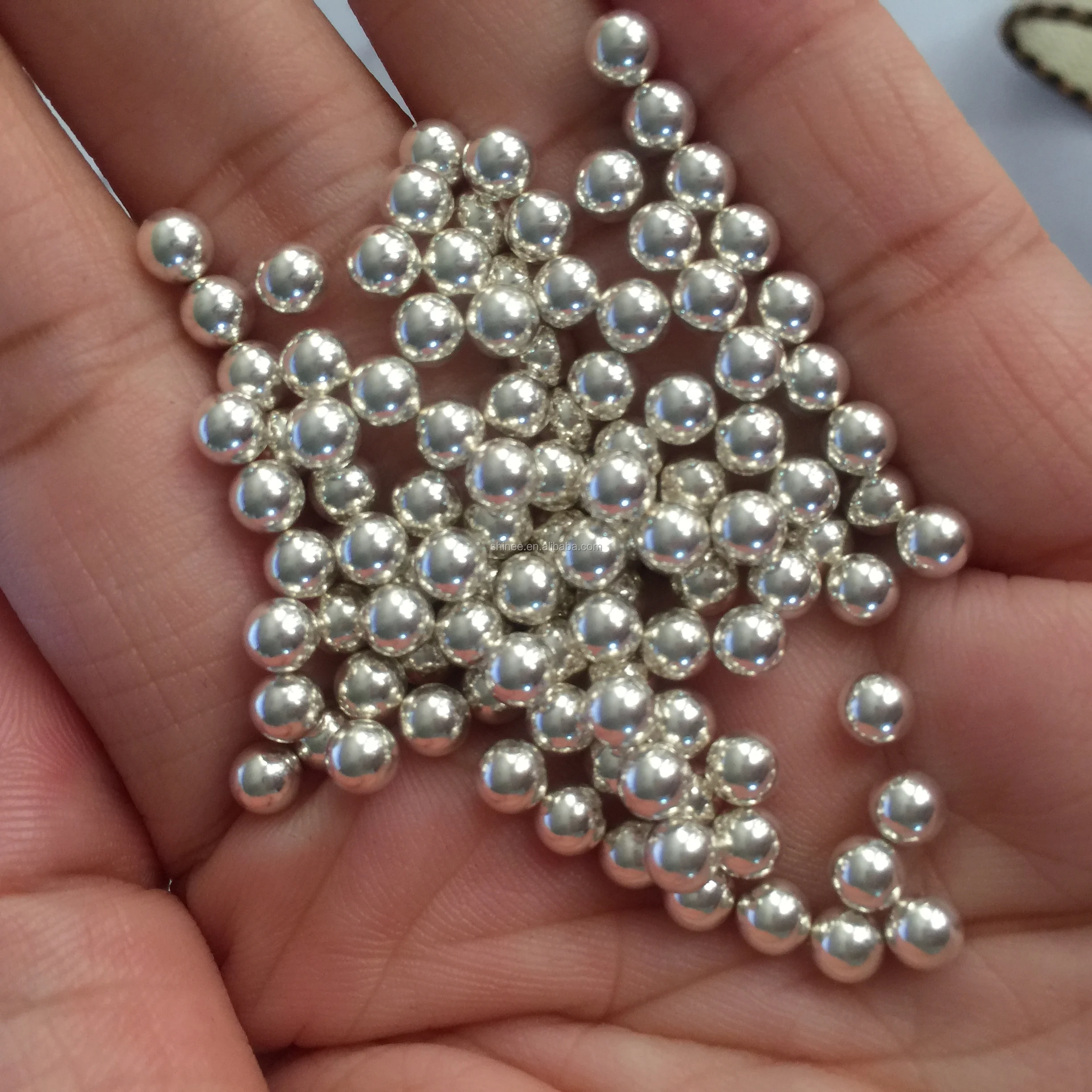批发碳钢球彩色 10毫米毫米 12毫米纯银珠子