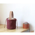 Custom Wholesale Personalize Cloth With Handle Canvas Backpack Bags Shopping Cotton Drawstring Bag