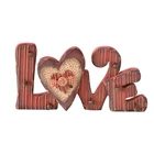Handmade Wholesale Promotional Prices Handmade Crafts Custom Love Letter Wooden Ornaments