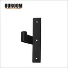 Black Steel Shutter Center Hinge Soft Close Door Closer Hinge