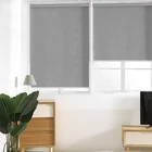 Luxury Blackout Sunscreen Fabric Roller Blind For Light Adjustment Home Decoration