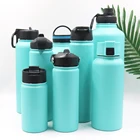 Wholesale Popular 22 oz double wall insulated stainless steel vacuum flask flip top army hiking water bottle