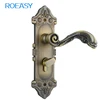 ROEASY 5001 AB color zinc alloy Room Door Lock Door Handle Lock European style Anti-theft Gate Lock Furniture Hardware