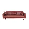 New design sofa hot selling cheap fabric sofa cum beds with pillows