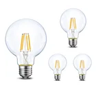 G25 Filament Lamp Soft White 2700k Retro Led Filament Bulb