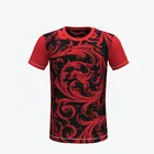 OEM shirt NEW DESIGN SHIRT custom blank breathable vivid pattern quick fit sports custom summer red t shirt