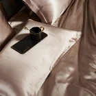 Bedding Set 100% Mulberry Silk Bedding Duvet Cover Set Bedding Sheet Set Queen King 25mm 22mm 19mm 16mm