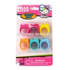 Cute cat shape wax crayon/Cute cartoon yellow bear design kids crayons/2020 hot selling wax crayon