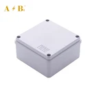 Plastic Cover IP56 Waterproof Electrical Junction Boxes With 100*100*50mm Size