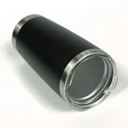 16 Oz Tumbler 16 Oz Double Wall Insulated Stainless Steel Tumbler Vacuum Drinking Coffee Cup With Lids And Logo