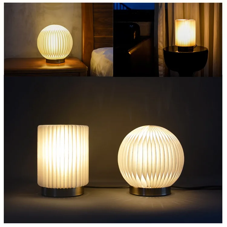 Paper Honeycomb Decoration 3d Foldable Multicolor Changing Led Lamp Night Light